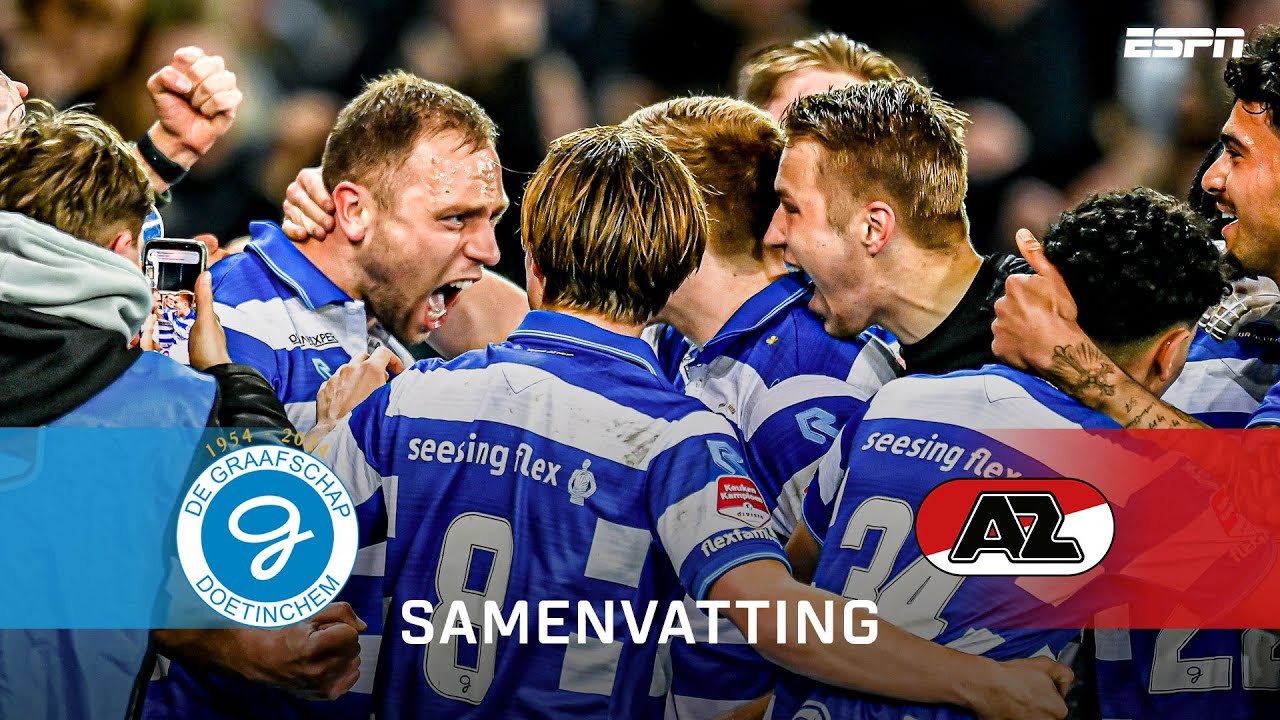 De BESLISSING valt in EXTREMIS 🤯 | Samenvatting De Graafschap - Jong AZ
