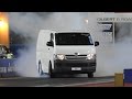 WTF LS2 POWERED HIACE VAN SKIDS & GO TO WHOA AT SUPERNATS 2015