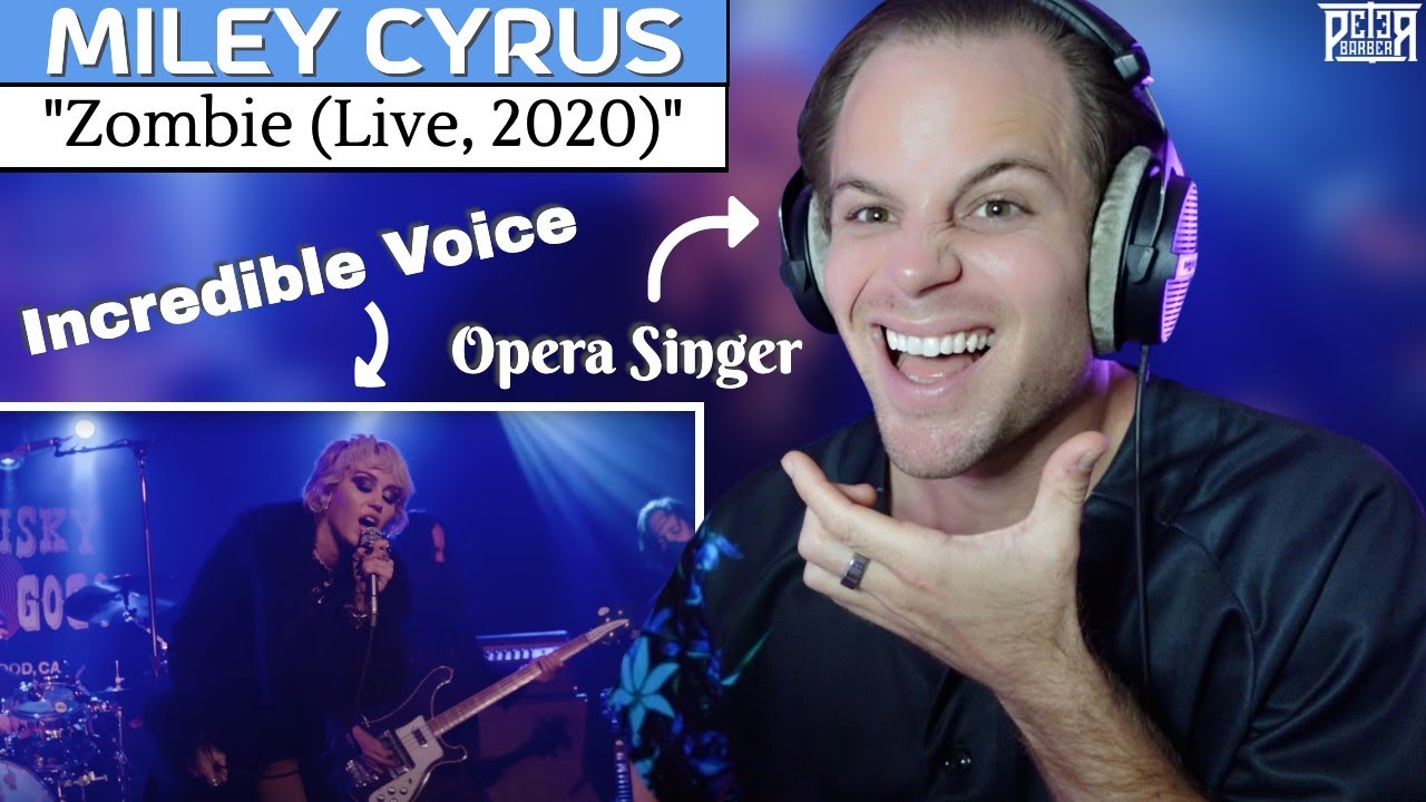 Opera Singer/Vocal Coach REACTION & ANALYSIS of Miley Cyrus Performing "Zombie" LIVE!