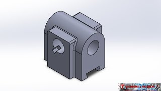Solidworks Tutorial Sketch Model 9 - Anchor Slide