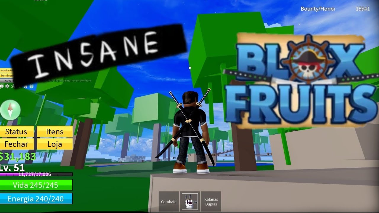 Vendo Conta de Blox Fruit  Jogo de Computador Blox Fruit Usado