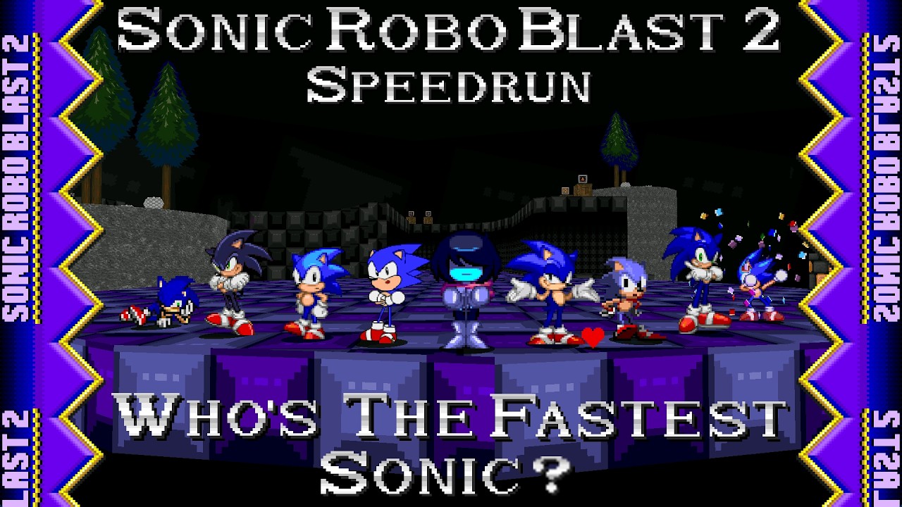 Sonic Robo Blast 2: Which Sonic Can Beat Soulside Dungeon The Fastest? (Ft. Deltachars)