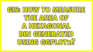 GIS: How to measure the area of a hexagonal bin generated using ggplot2