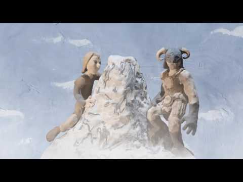 Vidéo Skyrim Special Edition – Vidéo en pâte à modeler animée de #SkyrimMemories
