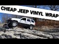 Cheap Jeep Vinyl Wrap Project Color Change On My Jeep Grand Cherokee WJ