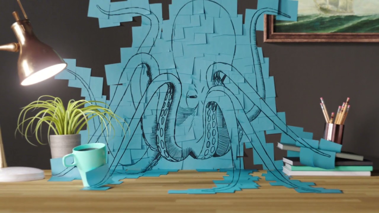 Post-It® Brand - Think Loud - Octopus (EN)