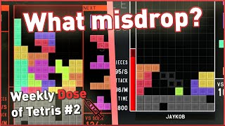 Misdrop? It's Just a Complicated T-Spin Setup (Weekly Dose of Tetris #2)