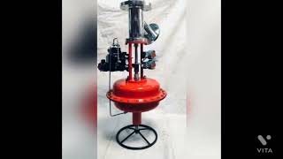 DIAPHRAGM ACTUATOR OPERATED Y-TYPE FLUSH BOTTOM VALVE #aira #vadodara #makeinindia #localforvocal