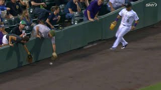 NYM@COL: Rosario lines an RBI triple to left field