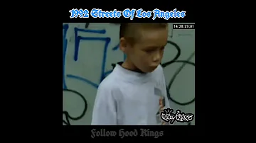 1992 Streets Of Los Angeles_Kid gets questioned by LAPD about Gang Affiliation with MS13 #LAGangs