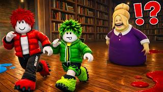 JJ and Mikey Escaped Miss Marie's Library Obby ?! (Maizen Roblox) 😨📖🚨