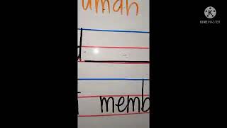 BAHASA MELAYU TAHUN 1 | LATIHAN PEMULIHAN |
