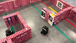 Left Wall Follower Demo in Real Lab | Robot Demo