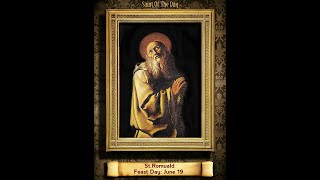 Saint of the Day — June 19 — Saint Romuald#saintoftheday