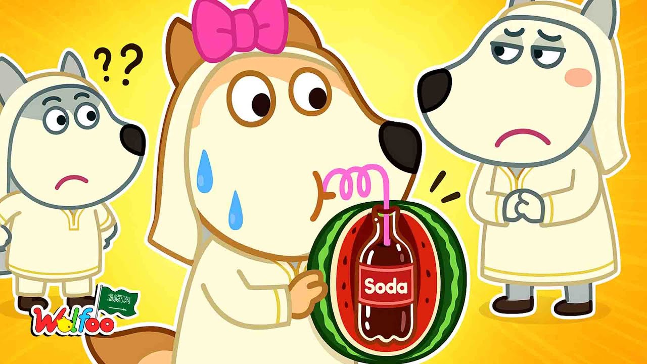 لا تشرب الكثير من الصودا، Lucy - Wolfoo تتعلم عادات صحية للأطفال | @wolfooinarabic