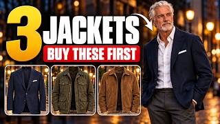 3 Jackets Every Man Over 60 Needs (Buy These First)