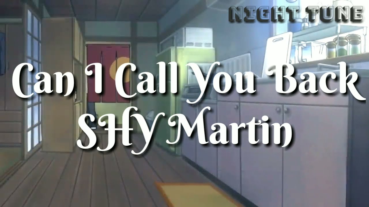 SHY Martin Can I Call You Back?( lyrics,video and Indonesia)