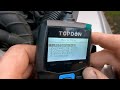 TOPDON BT100 Battery and Charge System Tester - Review vs. Oscilloscope Ripple Test.