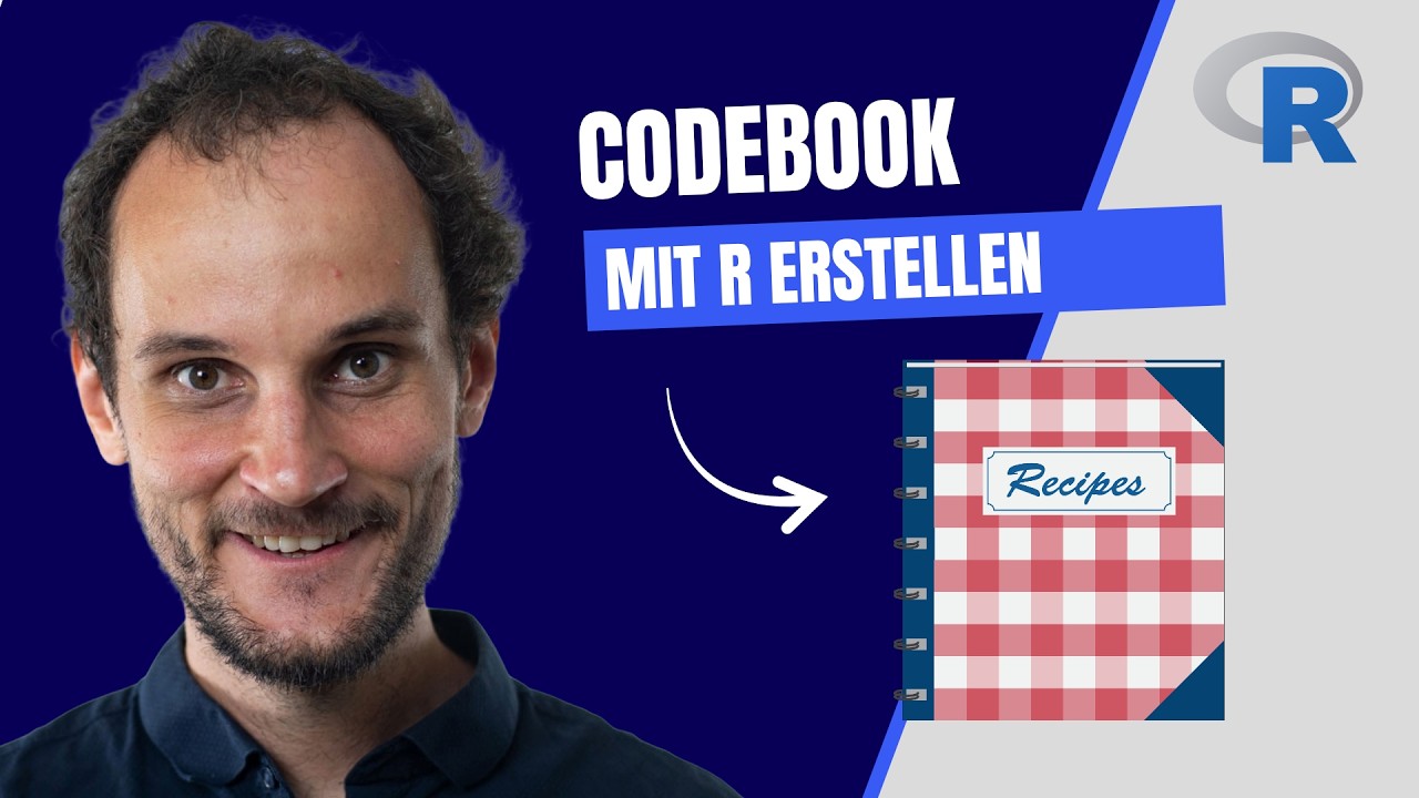 Codebook mit R und Quarto erstellen: Paket codebook erklärt - YouTube