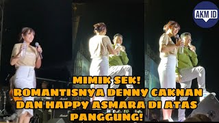 Gemes Banget! Momen Denny Caknan Di Kasih Minum Oleh Happy Asmara Di Atas Panggung Konser Semarang