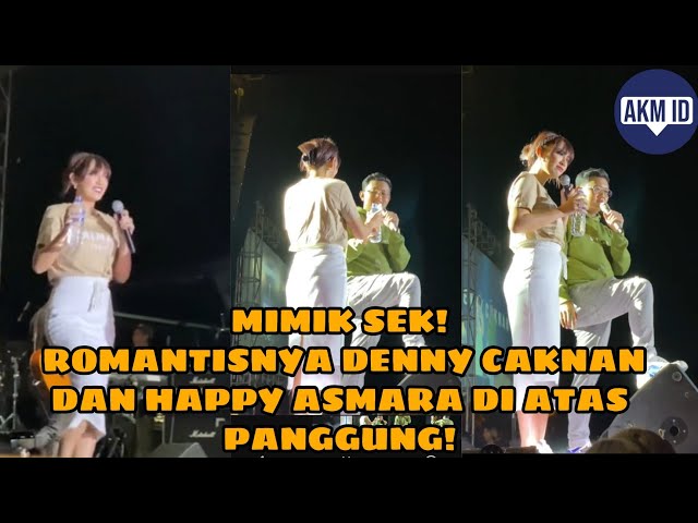 Gemes Banget! Momen Denny Caknan Di Kasih Minum Oleh Happy Asmara Di Atas Panggung Konser Semarang class=