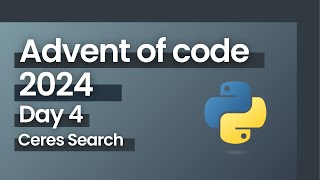 Advent of Code 2024 Day 4 Python