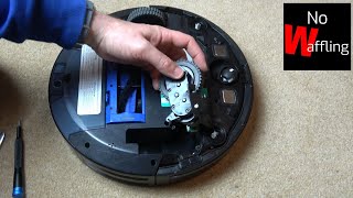 How to TAKE OUT and CLEAN Wheels on EUFY RoboVac 11s - Beginners guide