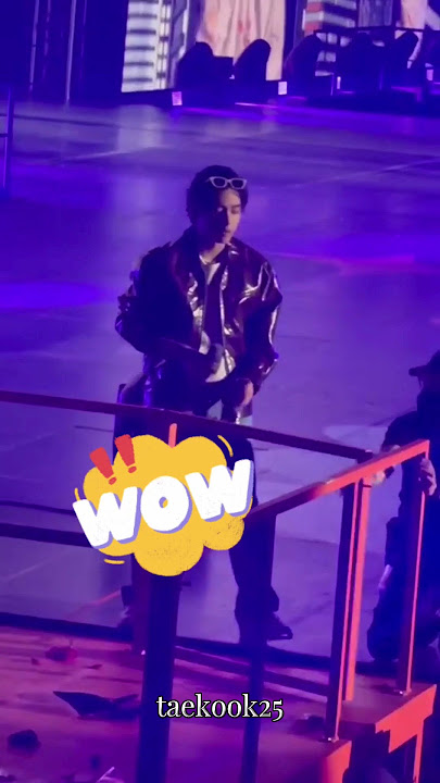 Who gave Taehyung the hairpin? #taehyung #v #bts #concerts