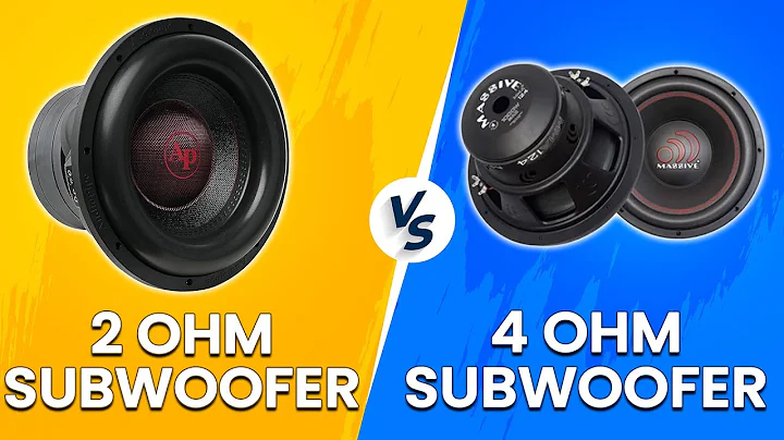 2-Ohm Subwoofer vs 4-Ohm Subwoofer - Which One To Choose? (A Subwoofer Comparison!)