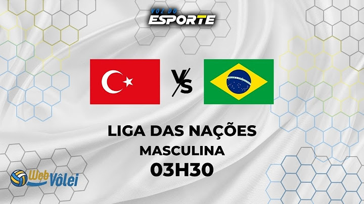 AO VIVO | TURQUIA X BRASIL - LIGA DAS NAÇÕES DE VÔLEI MASCULINA 2025 (19/07) | VNL