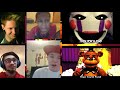 FNAF SONG "It's Me" (ANIMATED) II [REACTION MASH-UP]