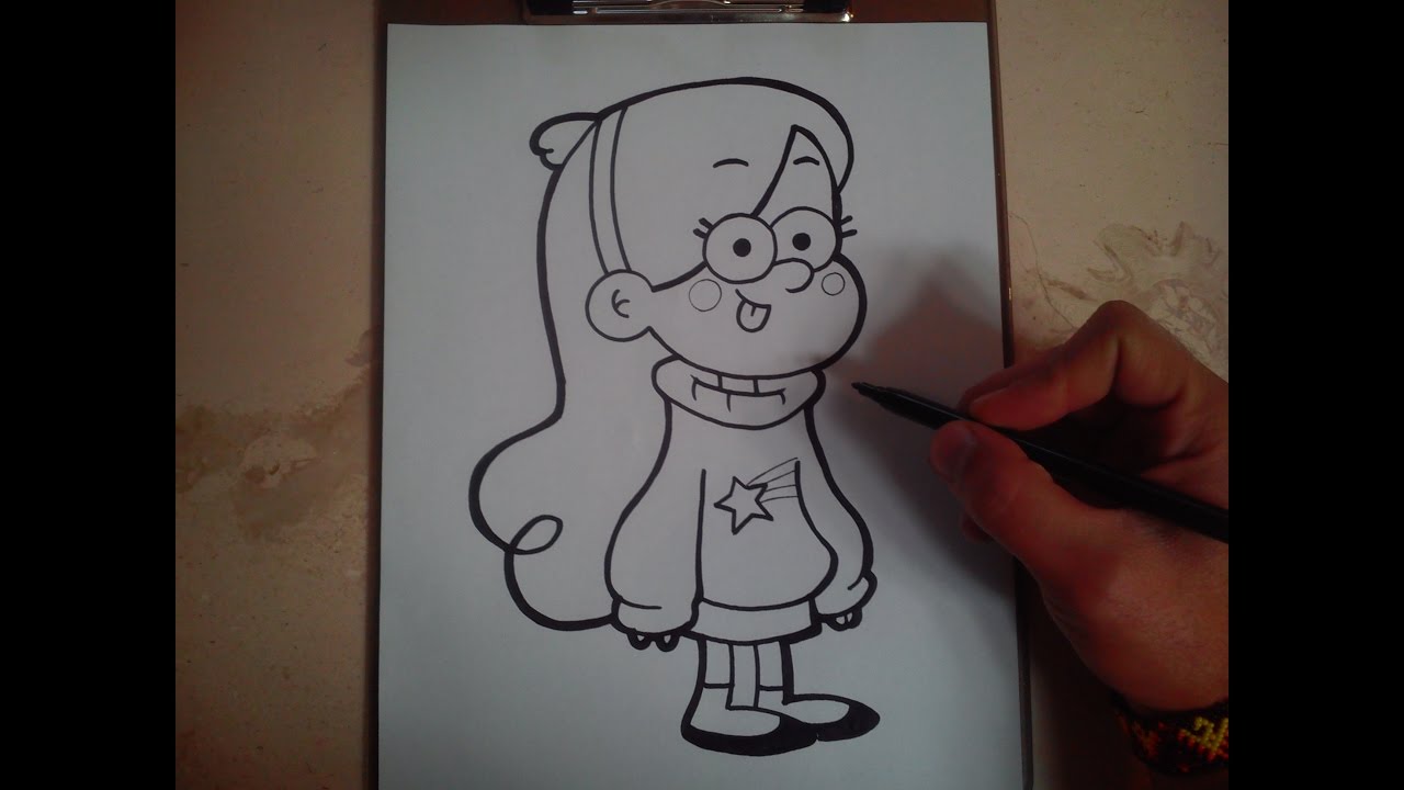 COMO DIBUJAR A MABEL - GRAVITY FALLS / how to draw mabel - gravity falls -  thptnganamst.edu.vn