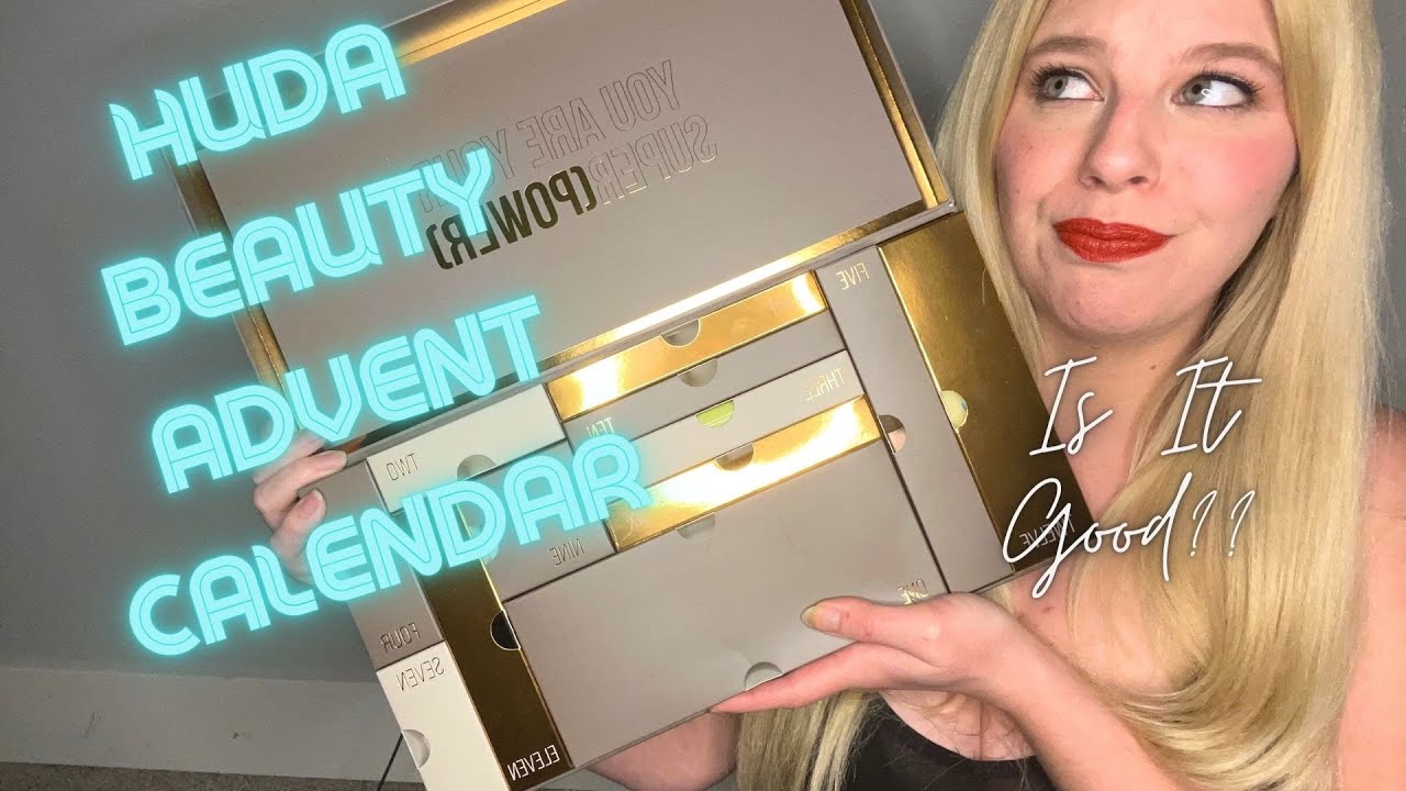 Huda Beauty Advent Calendar 2022! Almost Perfect!