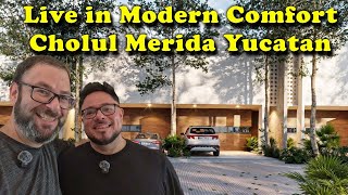 Modern Townhomes For Sale in Merida Yucatan Mexico - New Townhouse For Sale in Cholul Yucatan Mexico