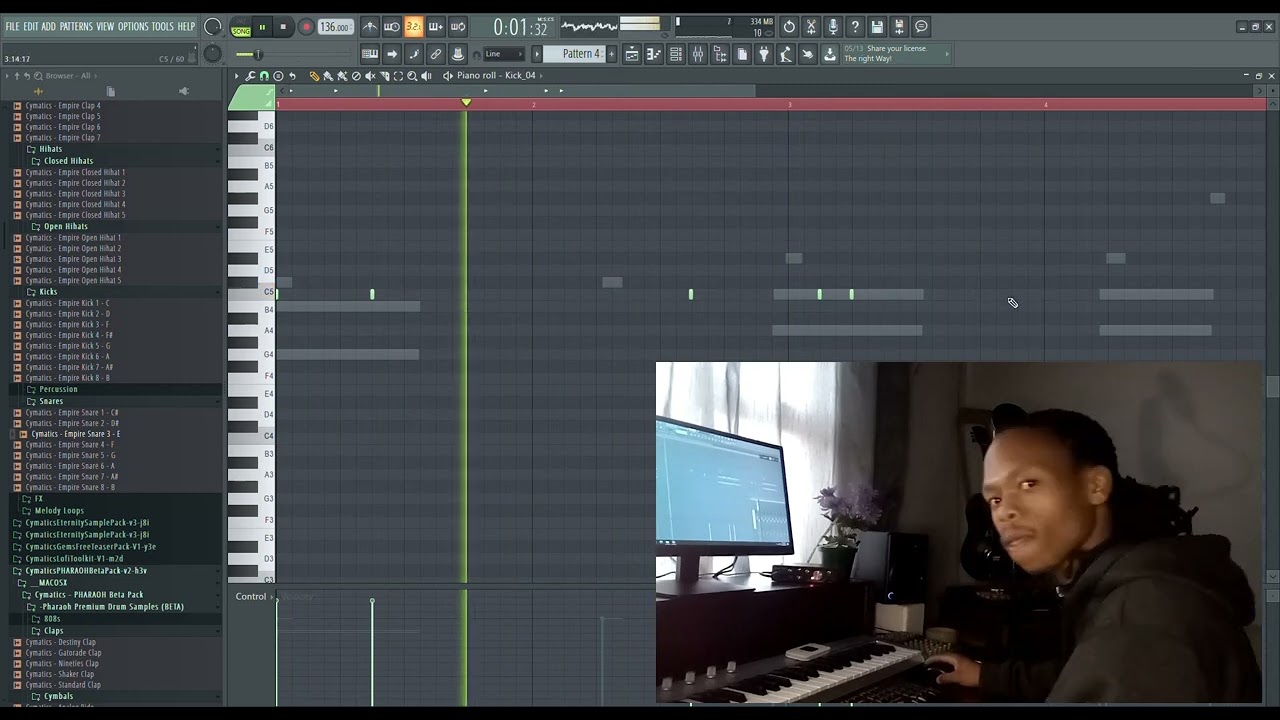 Unexpected calm drill bounce