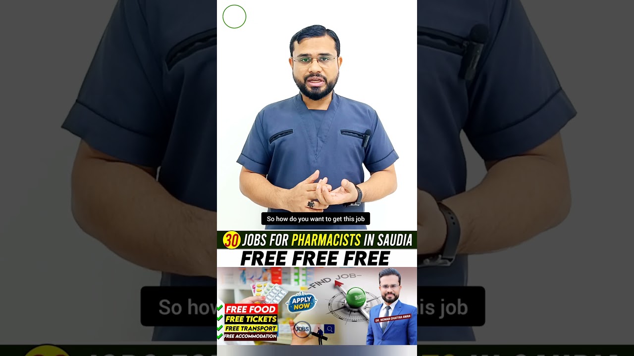 Pharmacist Jobs in Saudi Arabia 