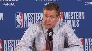 Terry Stotts Postgame Interview - Game 3 | Warriors vs Blazers | 2019 NBA Playoffs