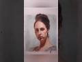 A little sneak of my process for an oil painting study #art #elianalemosart #portrait #oilpainting