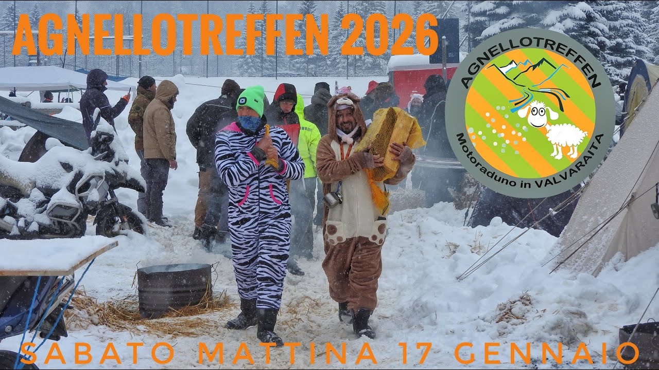 NEVICATA ALL'AGNELLOTREFFEN 2026 - SABATO 17 GENNAIO 2026 (MATTINA)