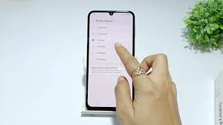 How to increase screen timeout in samsung galaxy a06 | samsung m06 auto screen off kaise badhaye