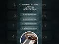&quot;What is the Correct Command to Start a Laravel Application?&quot;