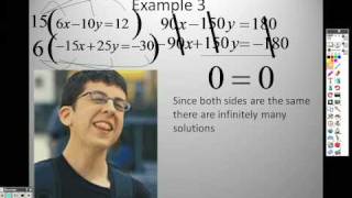 Algebra 2 3 2 Lesson Part 2 Solving Linear Systems Algebraically