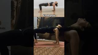 How to do Crab pose #yogaposes #yogapractice #motivation #crabpose #yoga #onlineclasses