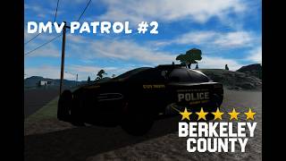 DMV Mass Patrol!🚔🚨| Berkeley County | Roblox | Department of Motor Vehicles