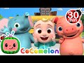 Wheels on the Bus and More! | CoComelon Animals | Animals for Kids