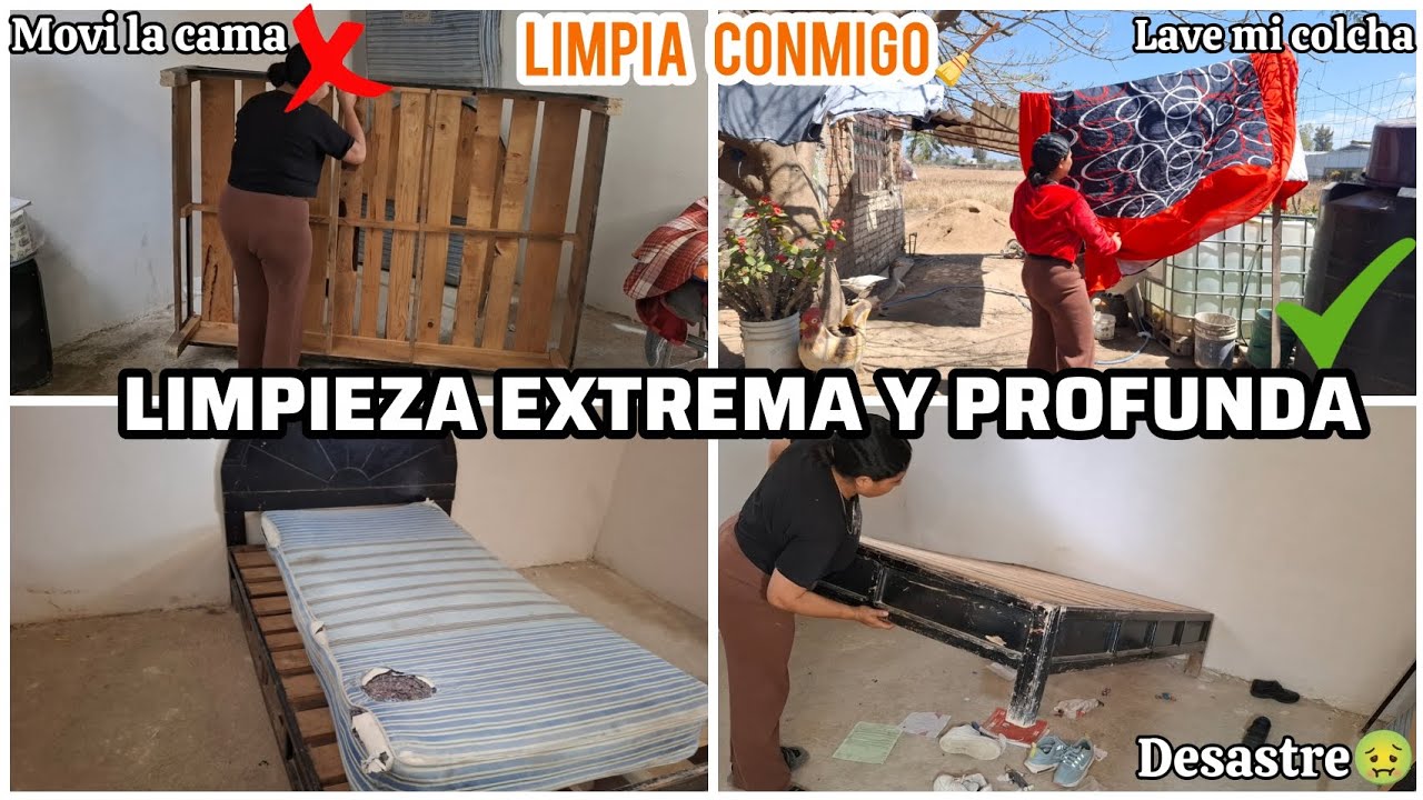 LIMPIEZA EXTREMA✅️ y PROFUNDA🧹||MOTIVATE A LIMPIAR💪/LIMPIA CONMIGO✔️💁‍♀️UN COMPLETO DESASTRE🤢
