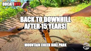 Back on a Downhill MTB After 15 Years: Mountain Creek Bike Park
