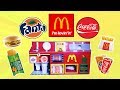 MEGA Ultimate LEGO Mechanical McDonald's Vending Machine | 2 Sodas, D.Cheeseburger, Fries, Apple Pie