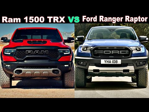 2021 Ram 1500 trx vs Ford ranger raptor. | ram trx vs ford ranger raptor. | trx vs raptor. (review)