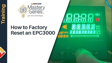 How to Perform a Factory Reset on a Eurotherm EPC3000 Programmable Controller